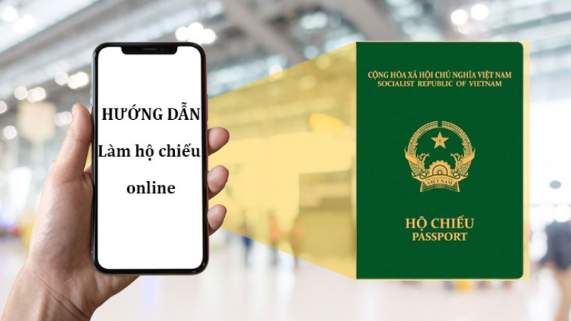 hướng dẫn làm hộ chiếu online trên điện thoại