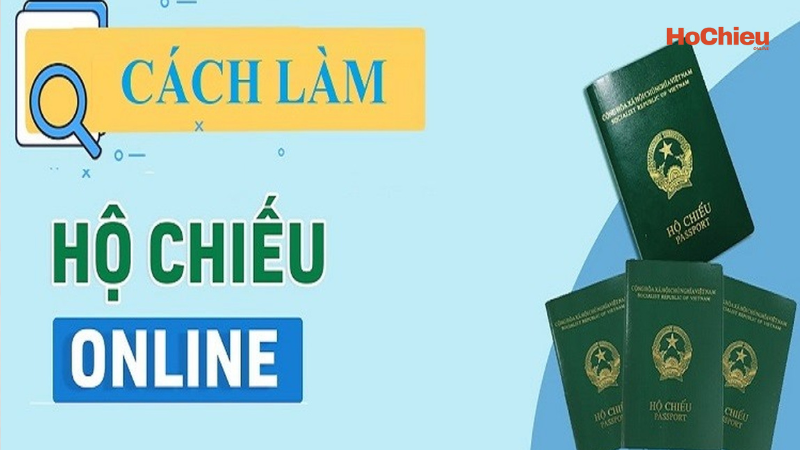 cách làm hộ chiếu online mới nhất